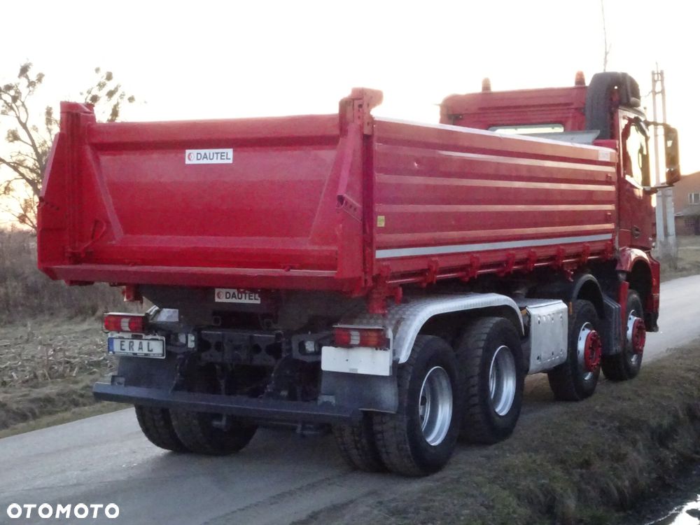 Mercedes-Benz Arocs Hydroburta Dautel Kipper 8x4 idealny stan - 5