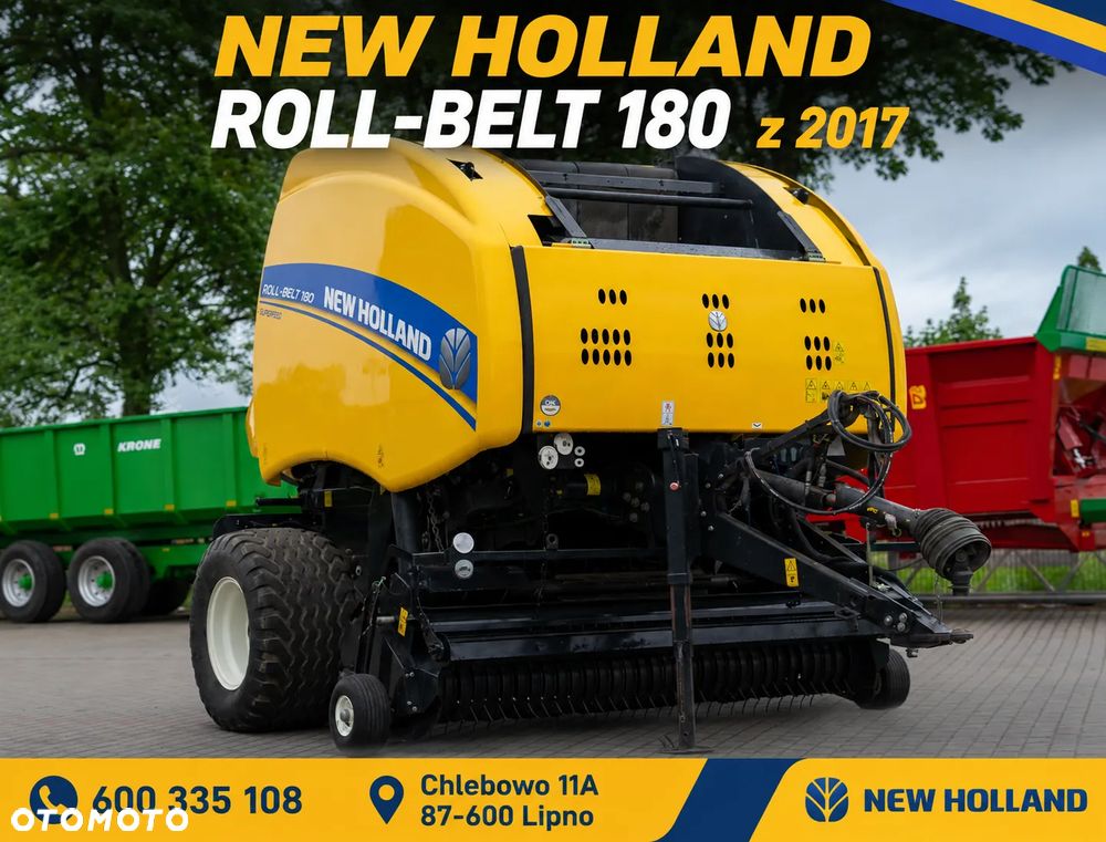 New Holland ROLL-BELT 180 PASOWA ZMIENNA KOMORA ROTOR SIATKA - 2