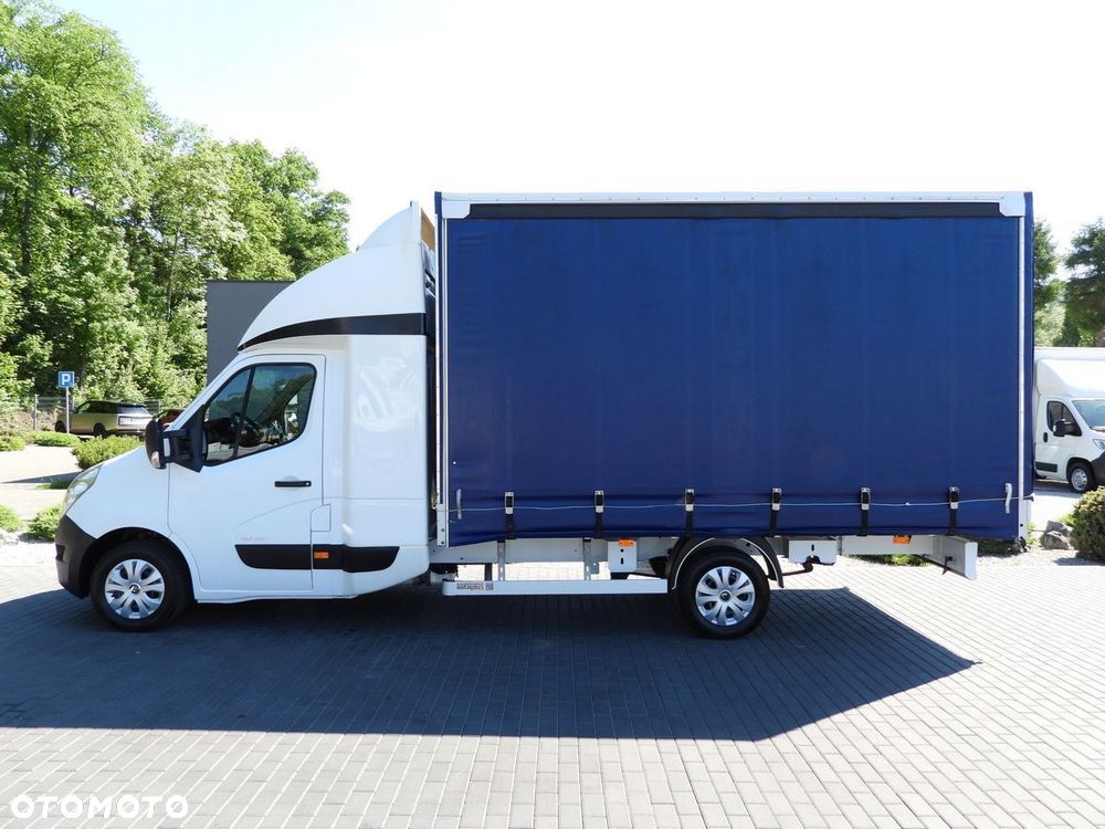 Renault MASTER PLANDEKA 8 PALET TEMPOMAT PNEUMATYKA KLIMATYZACJA  170KM - 10