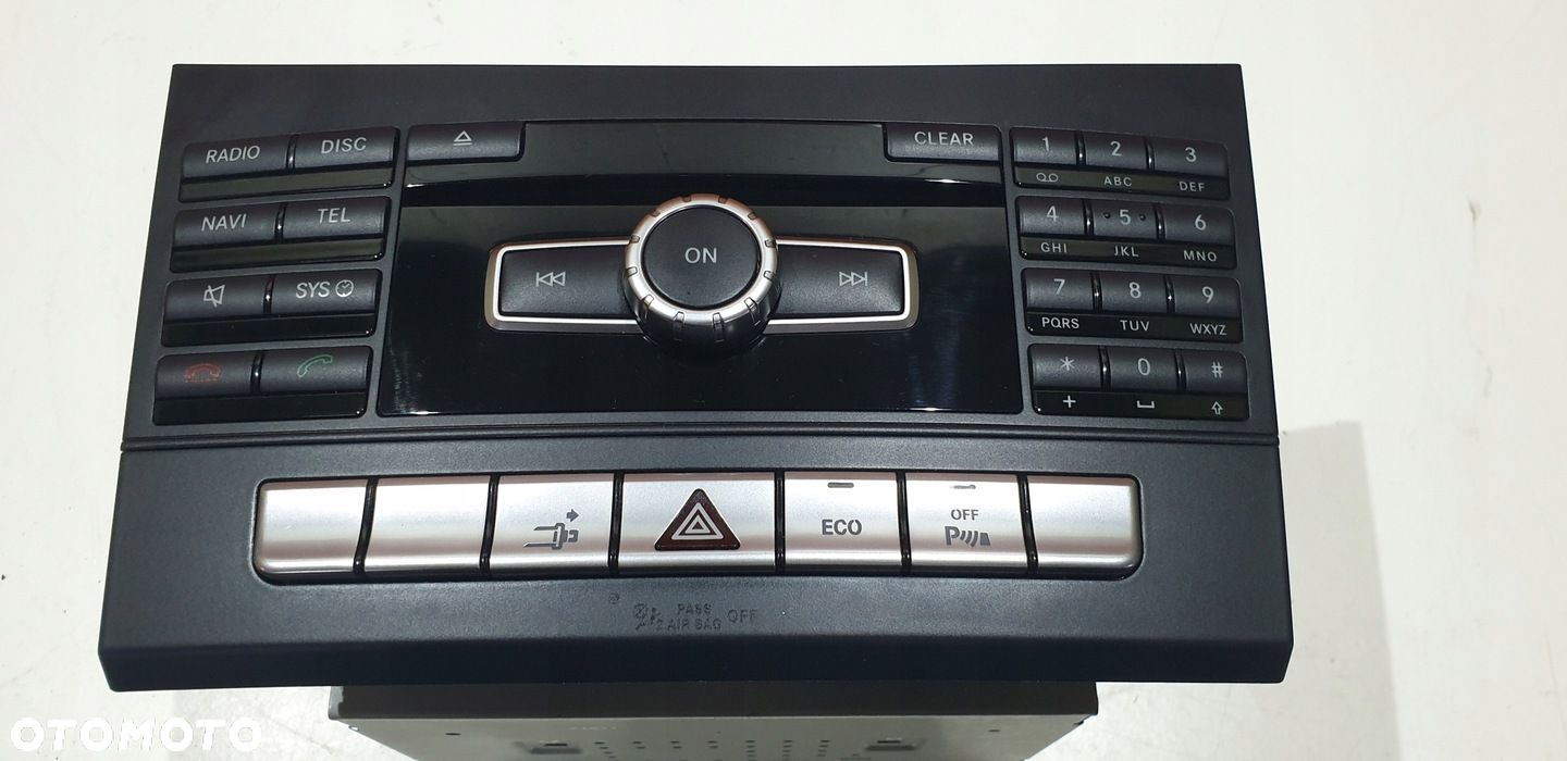 RADIO NAWIGACJA MERCEDES E-KLASA W212 E350 LIFT - 1
