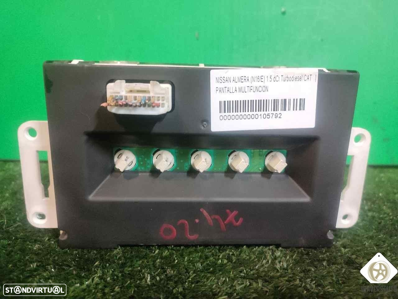 ECRÃ MULTIFUNÇÕES NISSAN ALMERA II 2004 - 2