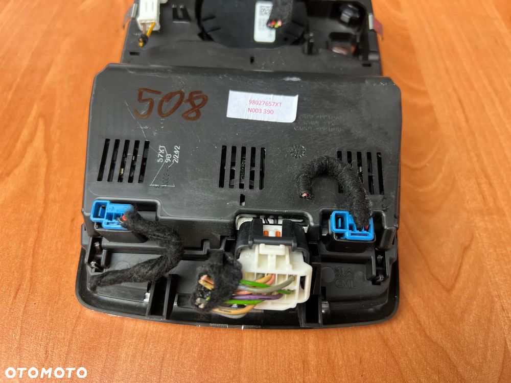 Lampka Podsufitki Wnętrza Oświetlenie Kabiny PEUGEOT 508 I 98027657XT 98033020ZD - 4