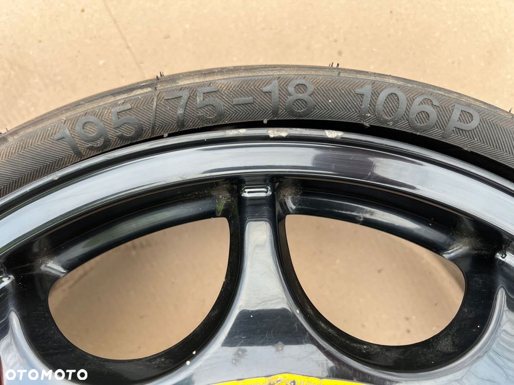 audi q7 4l dojazdówka koło dojazdowe zapas 195/75 r18 4l0601025k - 3