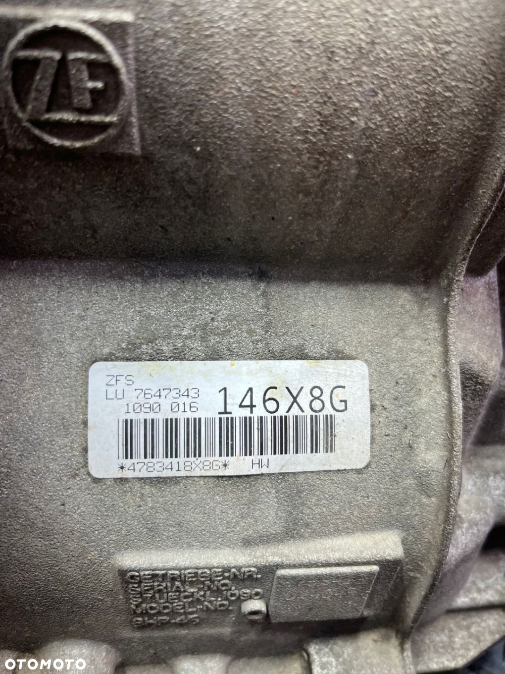 BMW F20 F21 F30 F31 F34 SKRZYNIA BIEGÓW AUTOMATYCZNA 8HP45 X8G OE 7647343 - 4