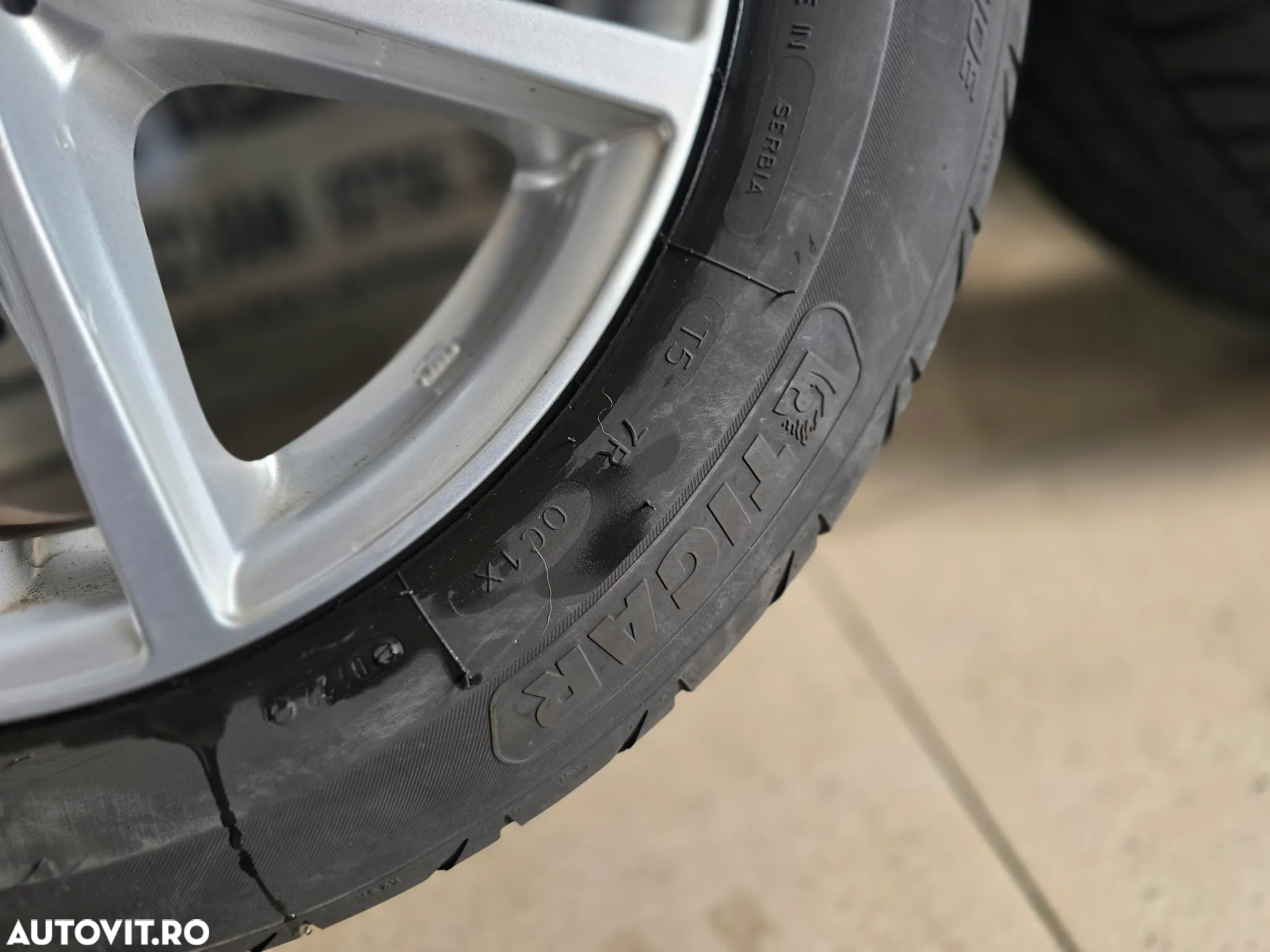 Set Jante Aluminiu Bmw F45 F46 Seria 2 X1 X2 F39 F48 5x112 205/60R16 Anvelope Vara F Bune - 9