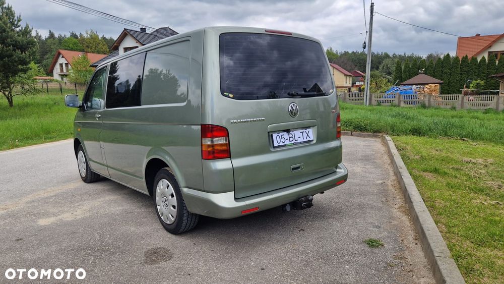 Volkswagen TRANSPORTER T5 Klima Elektryka Tempomat Navi Kamera Dubel Kabina 6os Brygadówka - 25