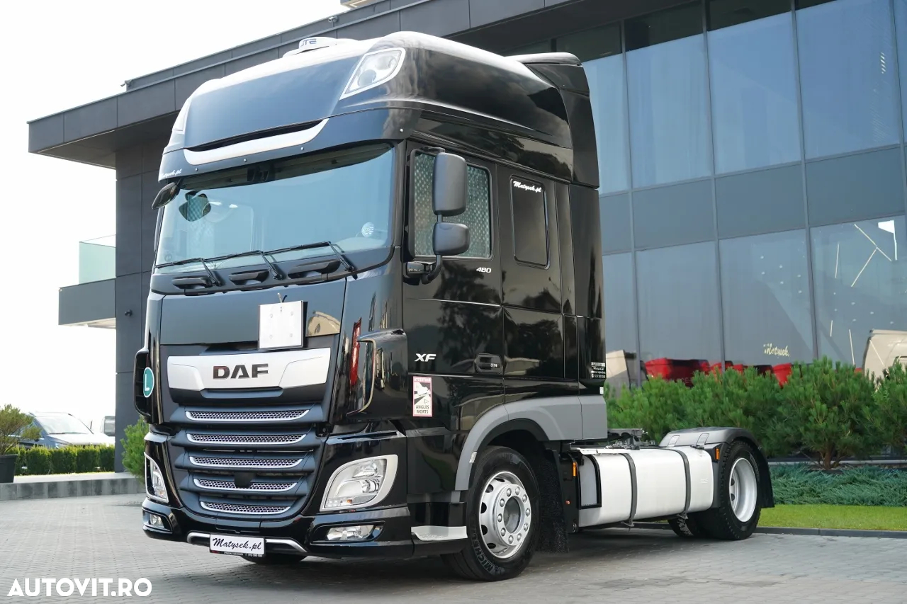 DAF XF 480 / MEGA / PUNGĂ JOSĂ / I-PARK COOL / ANVELOPE NOI / DUPĂ CONTRACT DE SERVICE GOLD - 4