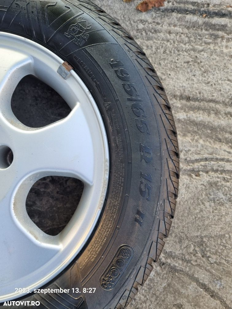 Jante aliaj cu anvelope Opel Corsa C 15 - 4