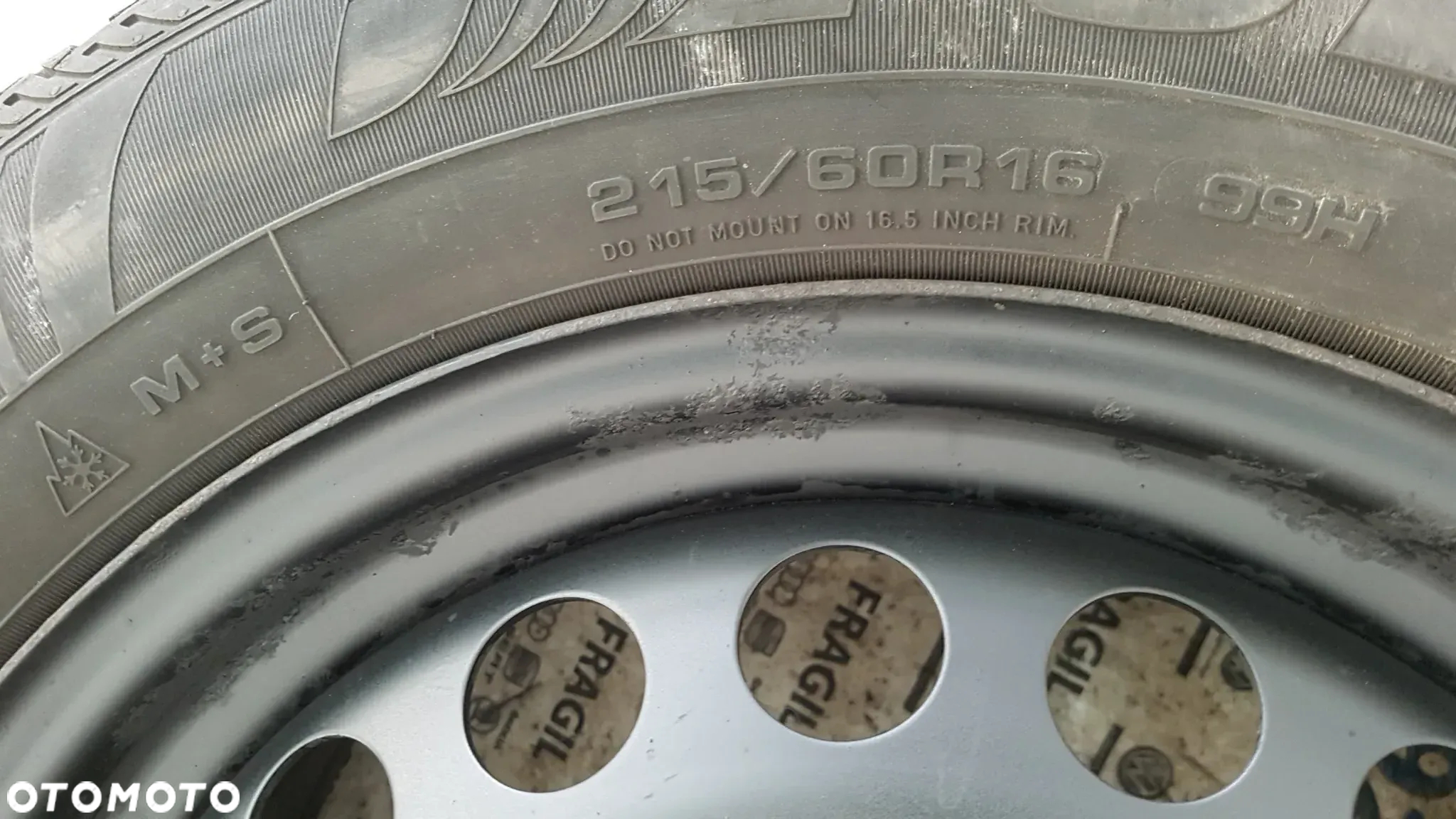 KOŁA ZIMOWE OPEL ASTRA J  ZAFIRA C CHEVROLET  5X115 ET41 215/60R16 CZUJNIKI TMPS - 15