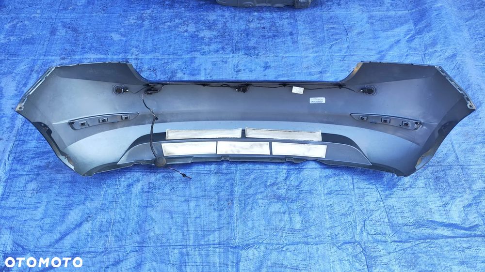 KLAPA KAMERA COFANIA ZDERZAK CZUJNIKI PDC PAS TYLNY WZMOCNIENIE BELKA LAMPA LEWY TYŁ KOMPLETNY ZESTAW DUPA ORYGINALNY LAKIER LF7Y SKODA FABIA III 3 6V LIFT HB 5D - 7