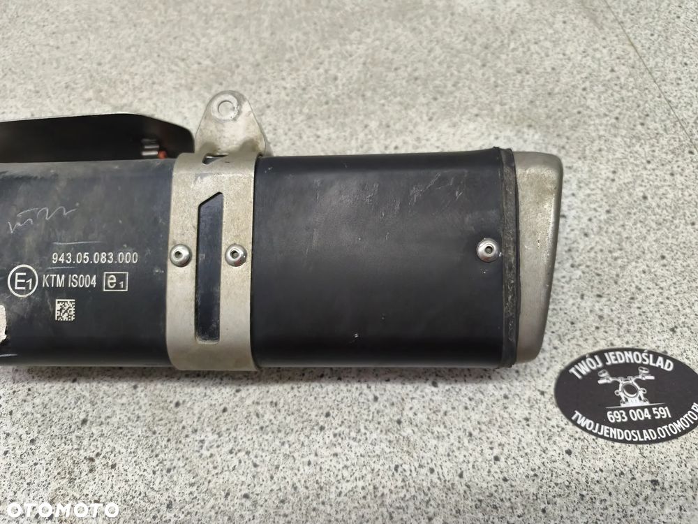 Tłumik, wydech, osłona wydechu, tłumika KTM 125 390 Duke - 12