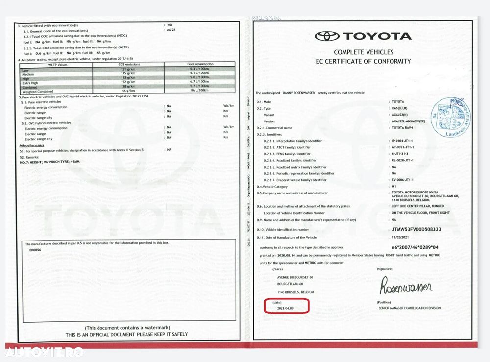 Toyota RAV4 2.5 Hybrid VVT-iE 4x2 Dynamic - 14