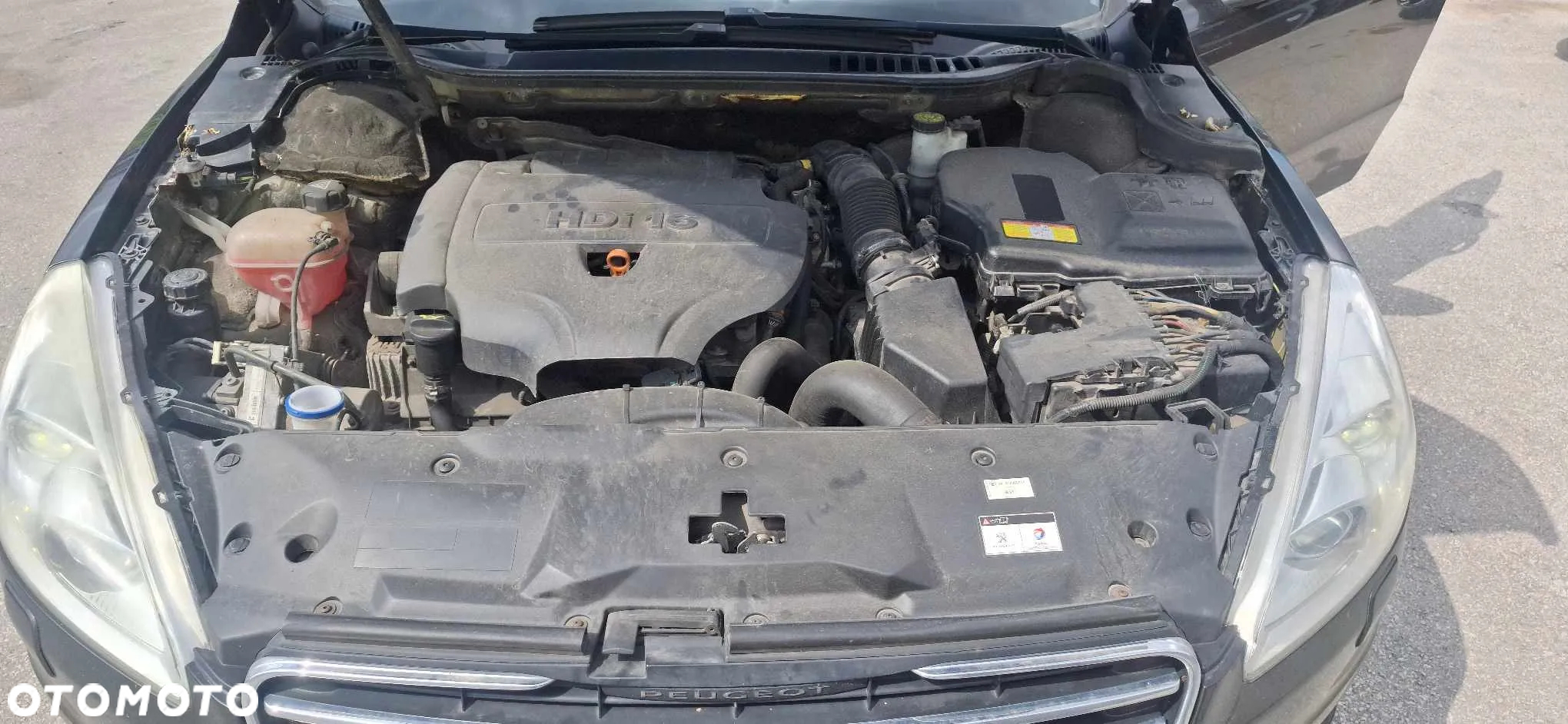 Peugeot 508 lampa lewy przód bixenon led komplet - 4