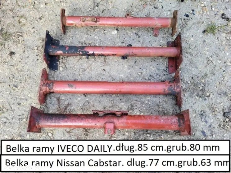 IVECO DAILY  BELKA RAMA TYLNI MOSTRESOR SILNIK SKRZYNIA BIEGÓW - 4