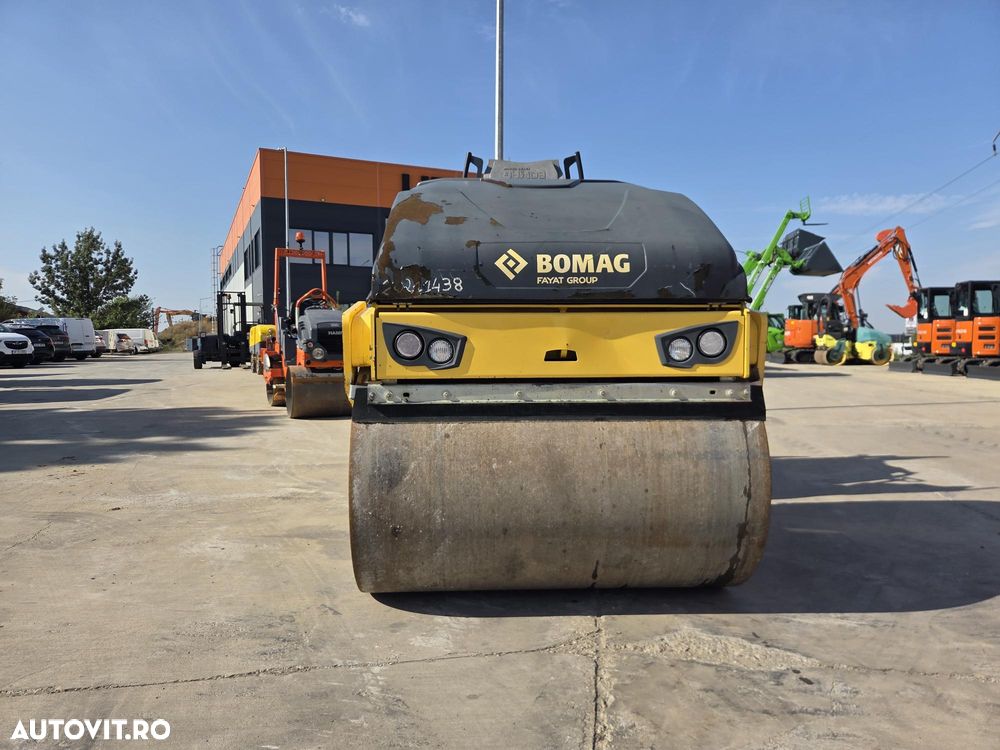 Bomag BW136, 2021, 836h, Masa operationala 5,5 tone, latime tambur 1,4m, motor Kubota 50CP, CE, Lung 2,8m, inalt 2,7m, produs si rulat in GERMANIA, posibilitate leasing 4 ani-PROMOTIE 29.900 EUR+Tva - 40