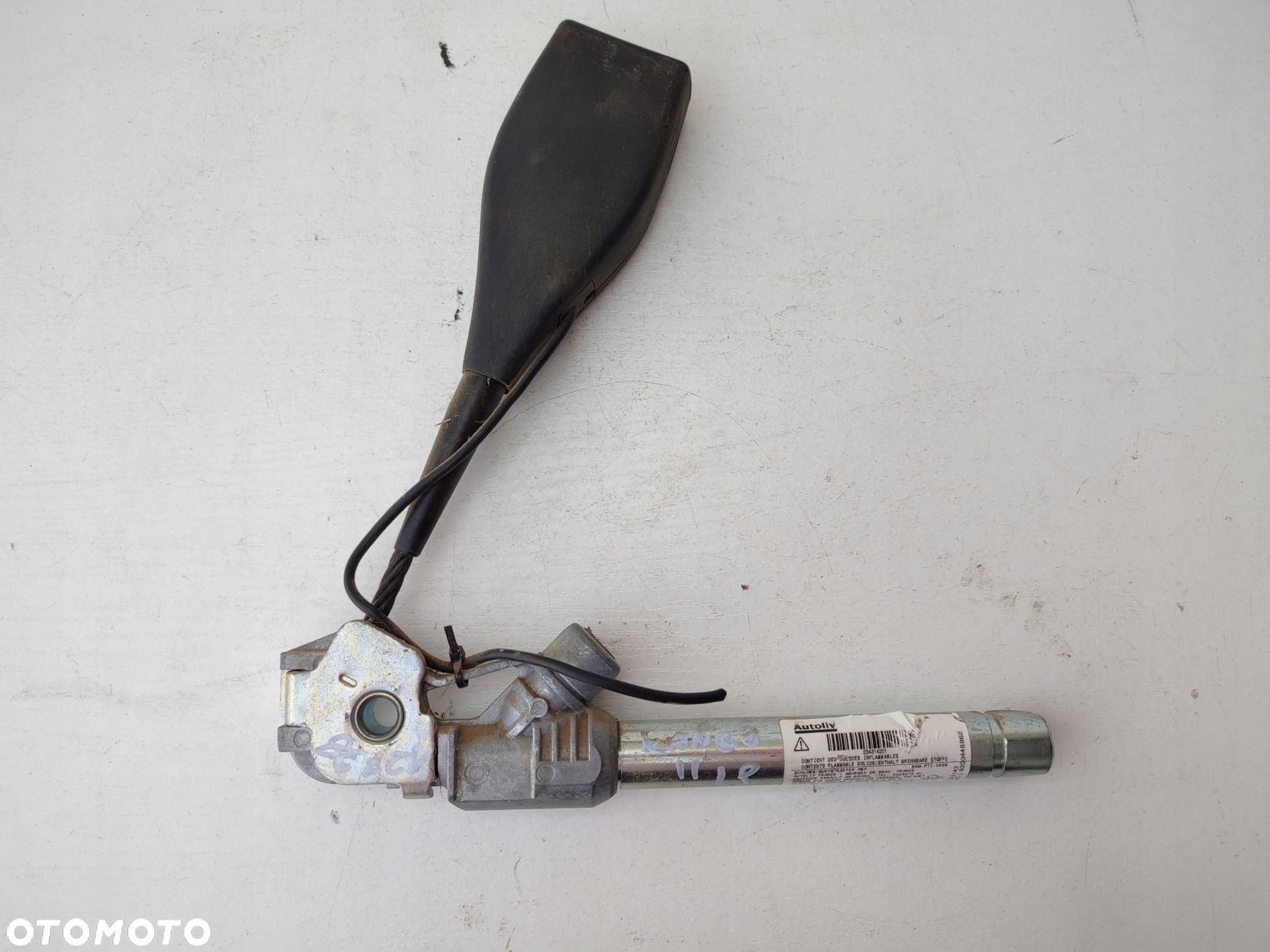 Napinacz pasa lewy przód kierowcy RENAULT KANGOO II EUROPA 8200448862 - 1