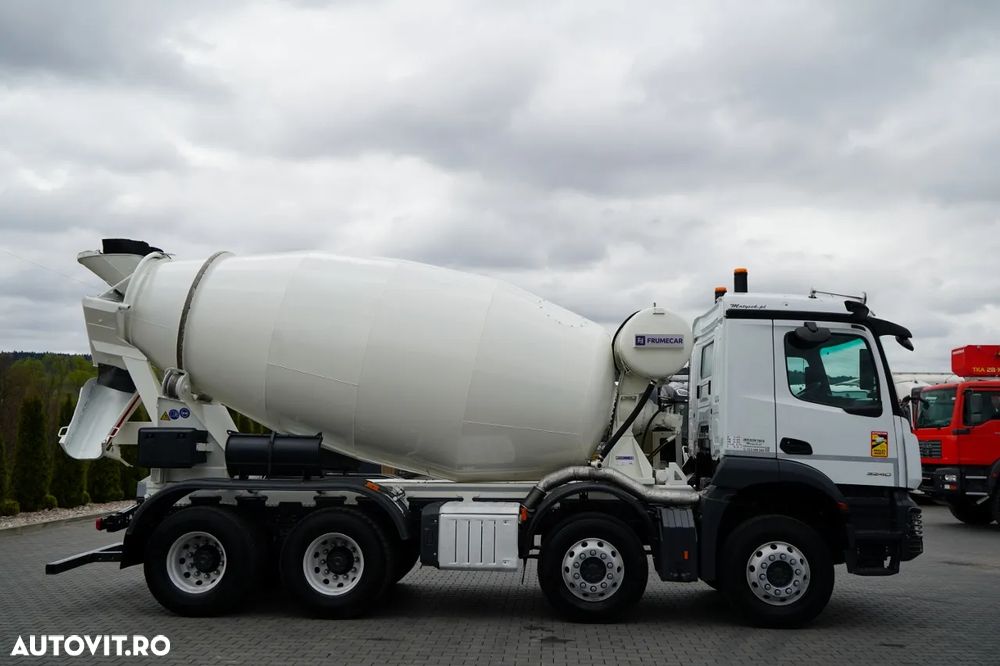 Mercedes-Benz AROCS 3240 / 9M3 BETONIERĂ / 8x4 / BETONIERĂ / AUTOMATĂ / EURO  6 - 9