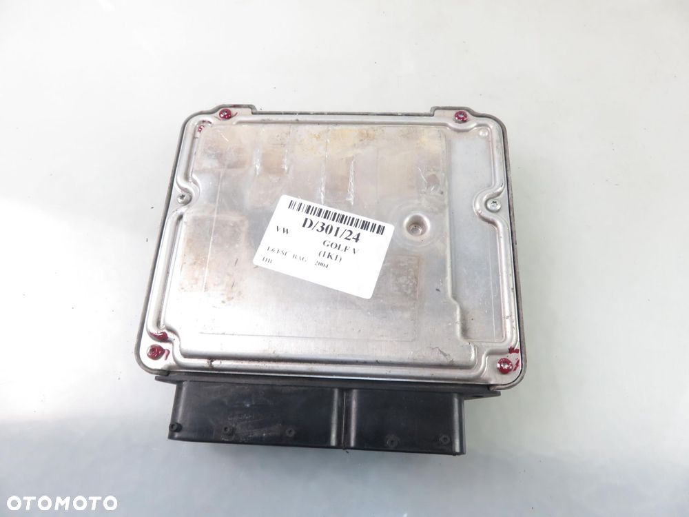STEROWNIK VW GOLF V 1.6 FSI  03C906056BA 0261S02070 - 4