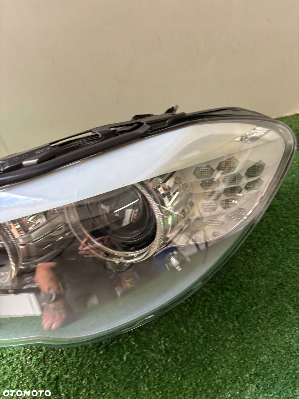 LAMPA LEWA REFLEKTOR LEWY BMW F10 F11 BI XENON NIESKRETNY IDEAŁ EU - 6