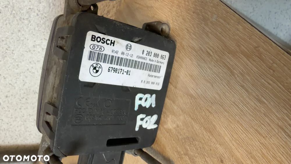 RADAR DISTRONIC SENSOR ACC CZUJNIK PRĘDKOŚCI BMW 7 F01 F02 6790171 - 3