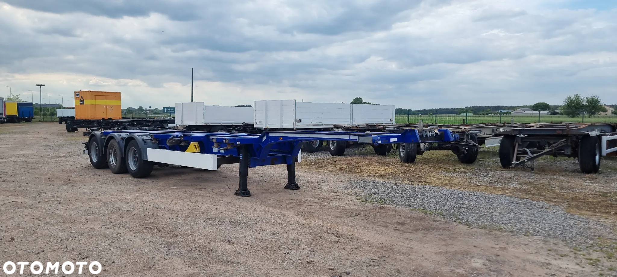 Kögel 31.000zł netto 10xNACZEPA POD KONTENER 2014r 2x20,30,40 3 OSIE ROZSUWANA SAF St. BDB MOŻLIWOŚĆ TRANSPORTU - 32