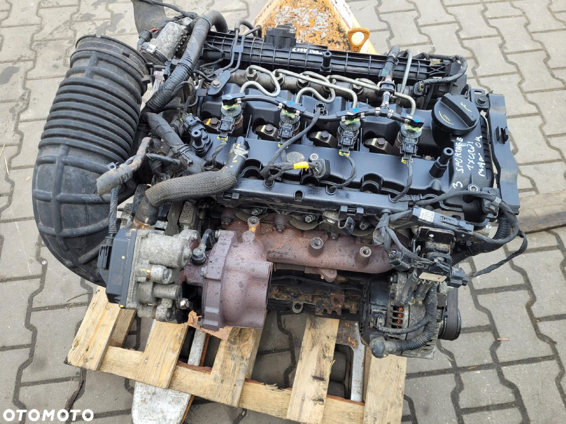 SILNIK KIA SPORTAGE HYUNDAI I40 IX35 TUCSON 1.7 CRDI D4FD EURO 6 15-19 - 4