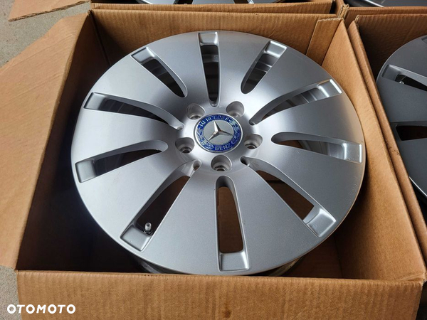 [543] Felgi aluminiowe Oryginał MERCEDES 16 Cali 5x112 ET38 + Czujniki