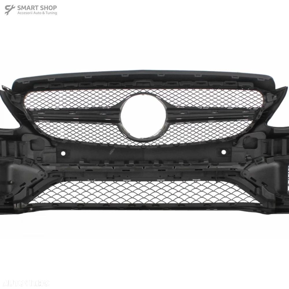 Bara Fata cu Grile si Difuzor Spate cu Ornamente Cromate Mercedes C-Cl - 8