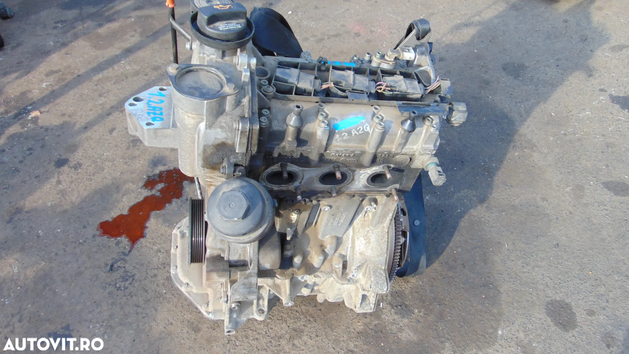 Motor 1.2 12 valve cod AZQ,VW Polo 9N,Skoda Fabia 1,Seat Ibitza,Cordoba an 2004 - 11