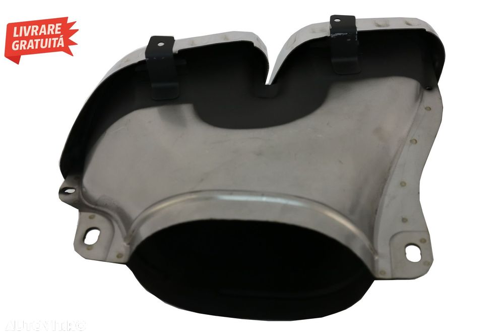 Difuzor Bara Spate cu Ornamente Evacuare Crom Mercedes GLE W167 SUV (2019-Up) GLE - livrare gratuita - 12