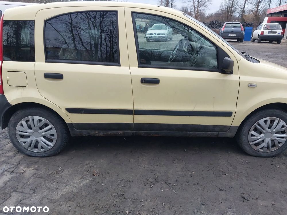 Fiat Panda II 2 silnik 1.1 187A1000 1.2 188A4000 Benzyna skrzynia biegów drzwi klapa zderzak maska błotnik 541 żółty Giallo Vanilla lampa szyba pas hak holowniczy belka sanki maglownica panel sterownik CAŁY NA CZĘŚCI WSZYSTKIE CZĘŚCI - 9