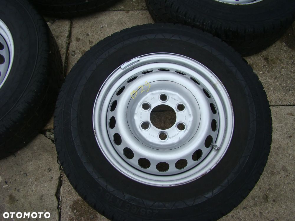 B29 6x130 Mercedes Benz Sprinter W906 6,5Jx16 opony 235/65 R16 zima czujniki - 2