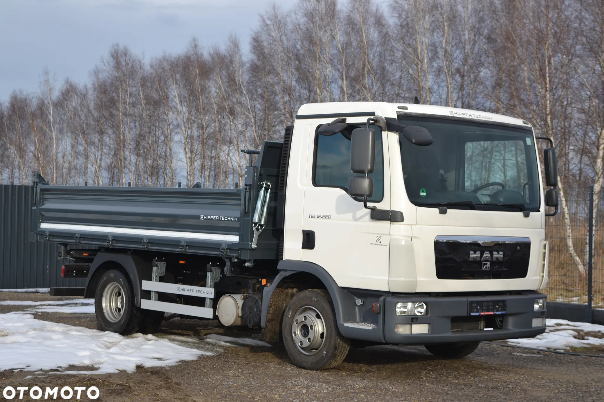 MAN TGL 12.220 Nowy 3-stronny WYWROT Kiper WYWROTKA TGM 12.250 Manual Blokada Klima - 13