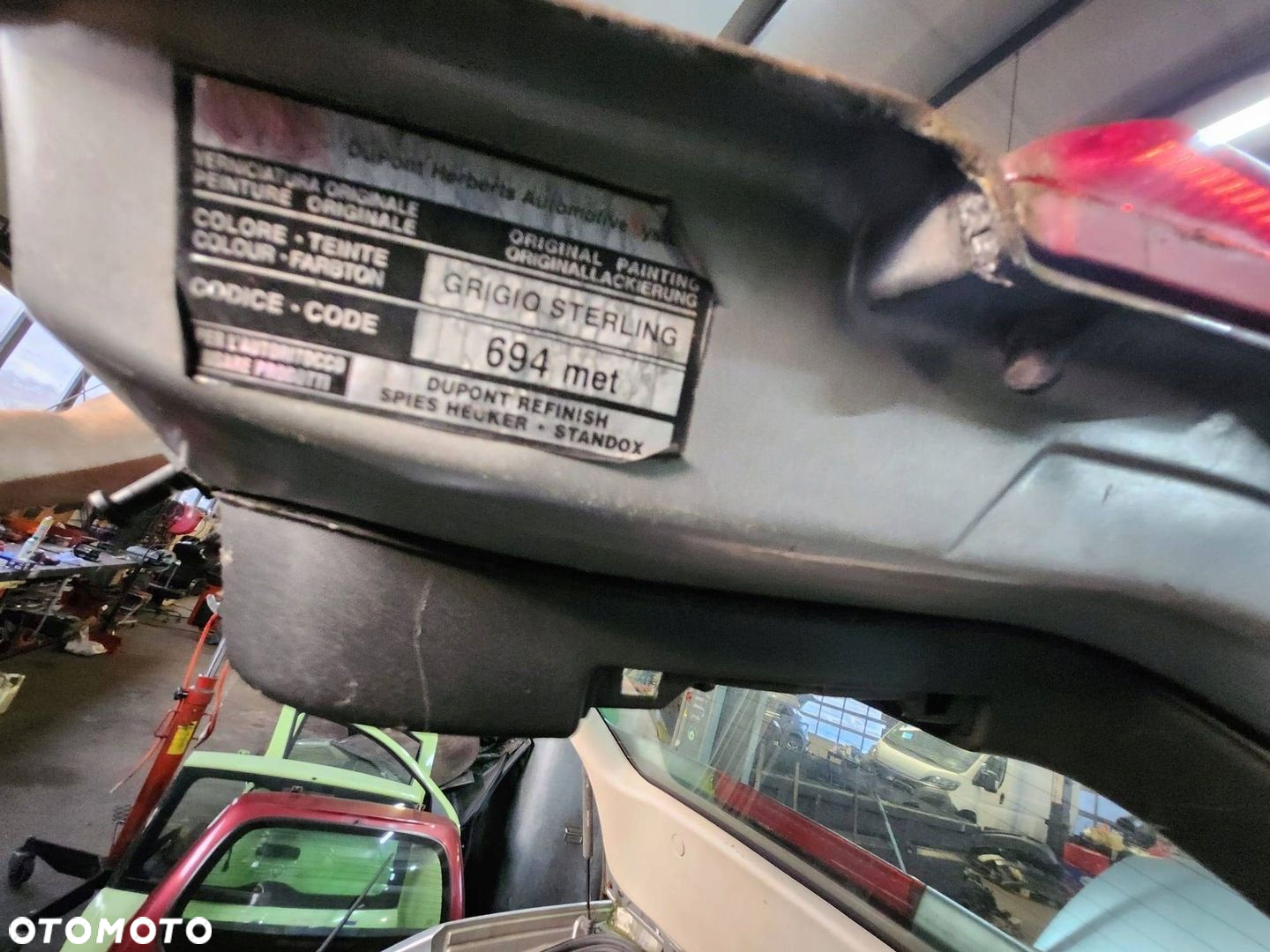 Alfa Romeo 156 KLAMKA ZEWNĘTRZNA DRZWI LEWA PRZÓD KLUCZYK PILOT KPL - 6