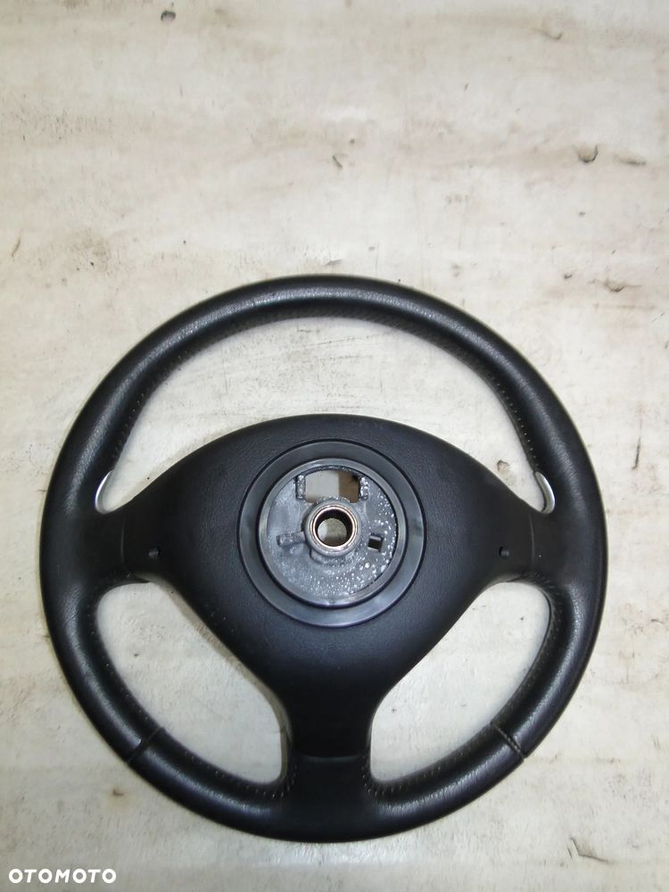 PEUGEOT 307 KIEROWNICA SKÓRZANA PODUSZKA POWIETRZNA AIRBAG EUROPA - 14