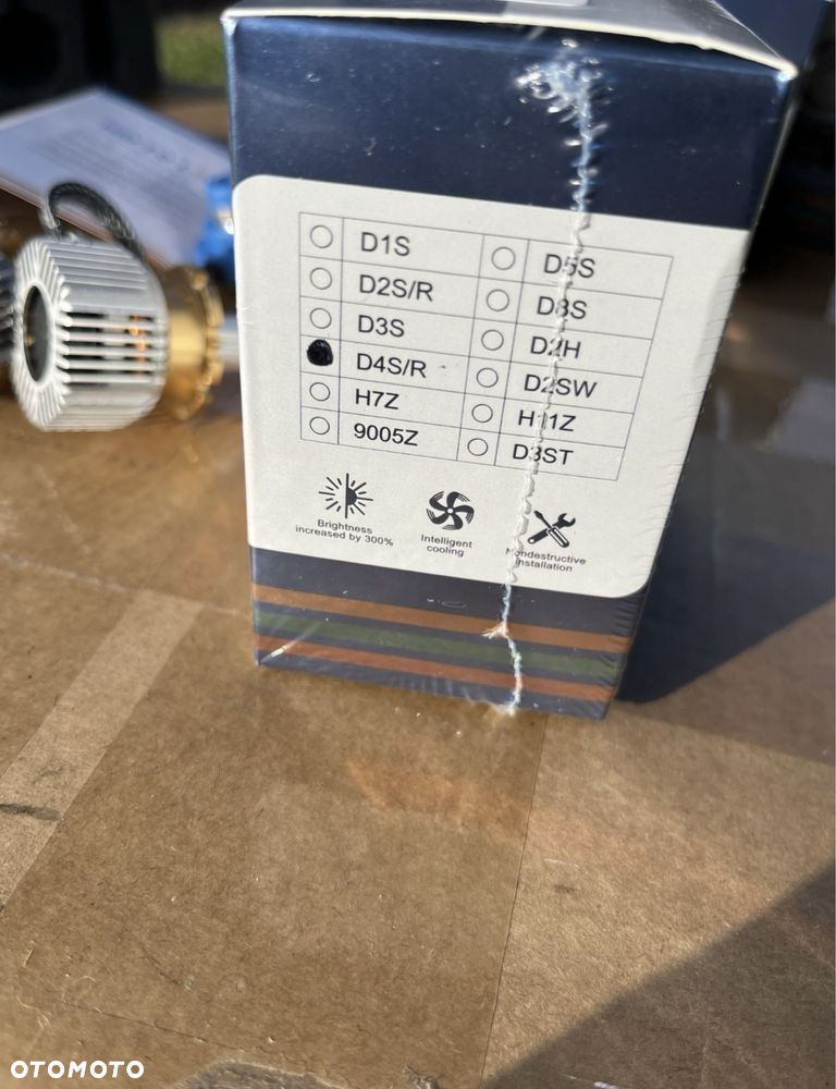 Żarówki Led Hid to Led D4S/R 35W 8000lm kolor 6000K włącznik Canbus - 7