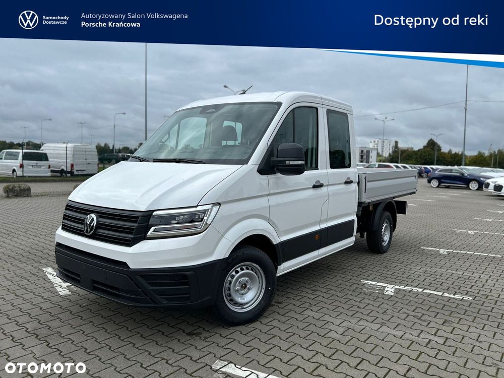 Volkswagen Crafter VOLKSWAGEN Crafter 35 Skrzyniowy z podwójną kabiną silnik: 2,0 l EU6 SCR 177 KM / skrzynia biegów: 4MOTION automatyczna 8-biegowa rozstaw osi: 3640 mm - 1
