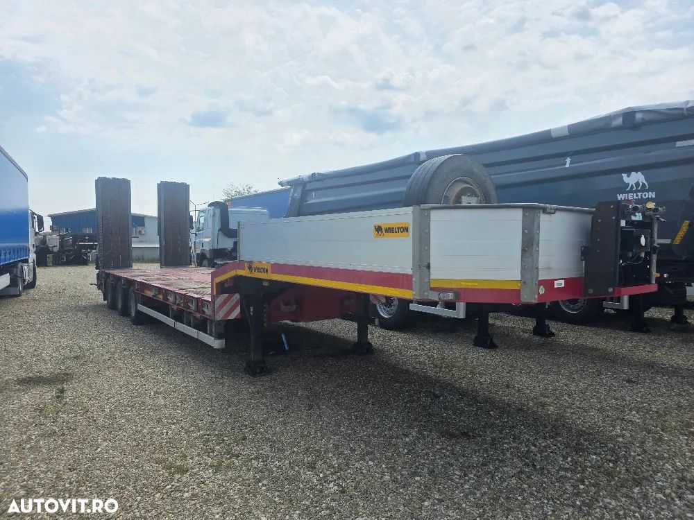 Wielton NJ 3R, trailer utilaje 3 axe extensibil - 1