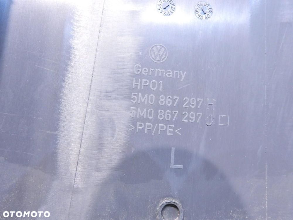 OSŁONA SŁUPKA B LEWA VW GOLF V PLUS - 6