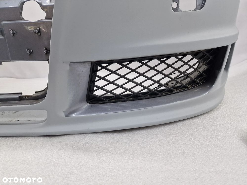 AUDI A4 / S4 / RS4 S-LINE DTM 04- ORYGINALNY ŁADNY ZDERZAK PRZEDNI PRZÓD + ŚLIZGI + KRATKA BOCZNA LEWA , NR 8E0807437ALK , NR AUKCJI NZ1018 - 12