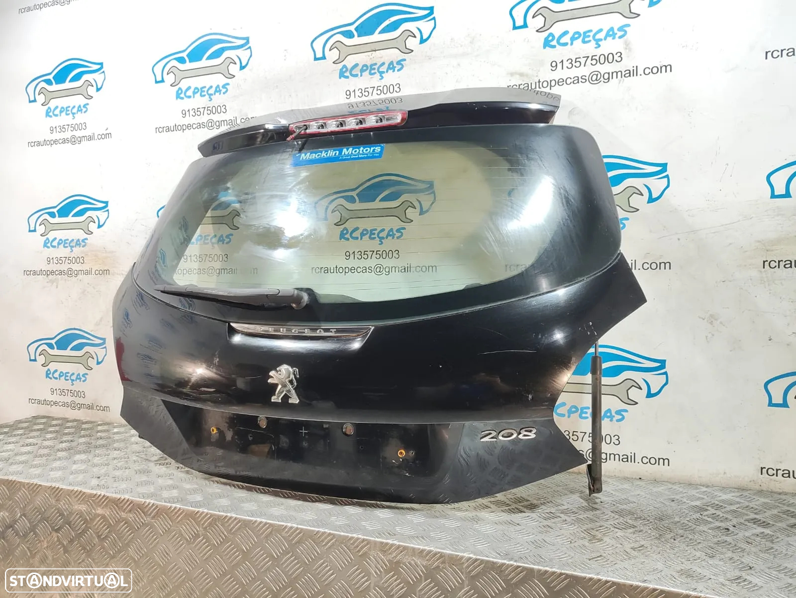 Porta Tampa Mala Peugeot 208 fase 1 2012 - 2019 - 3