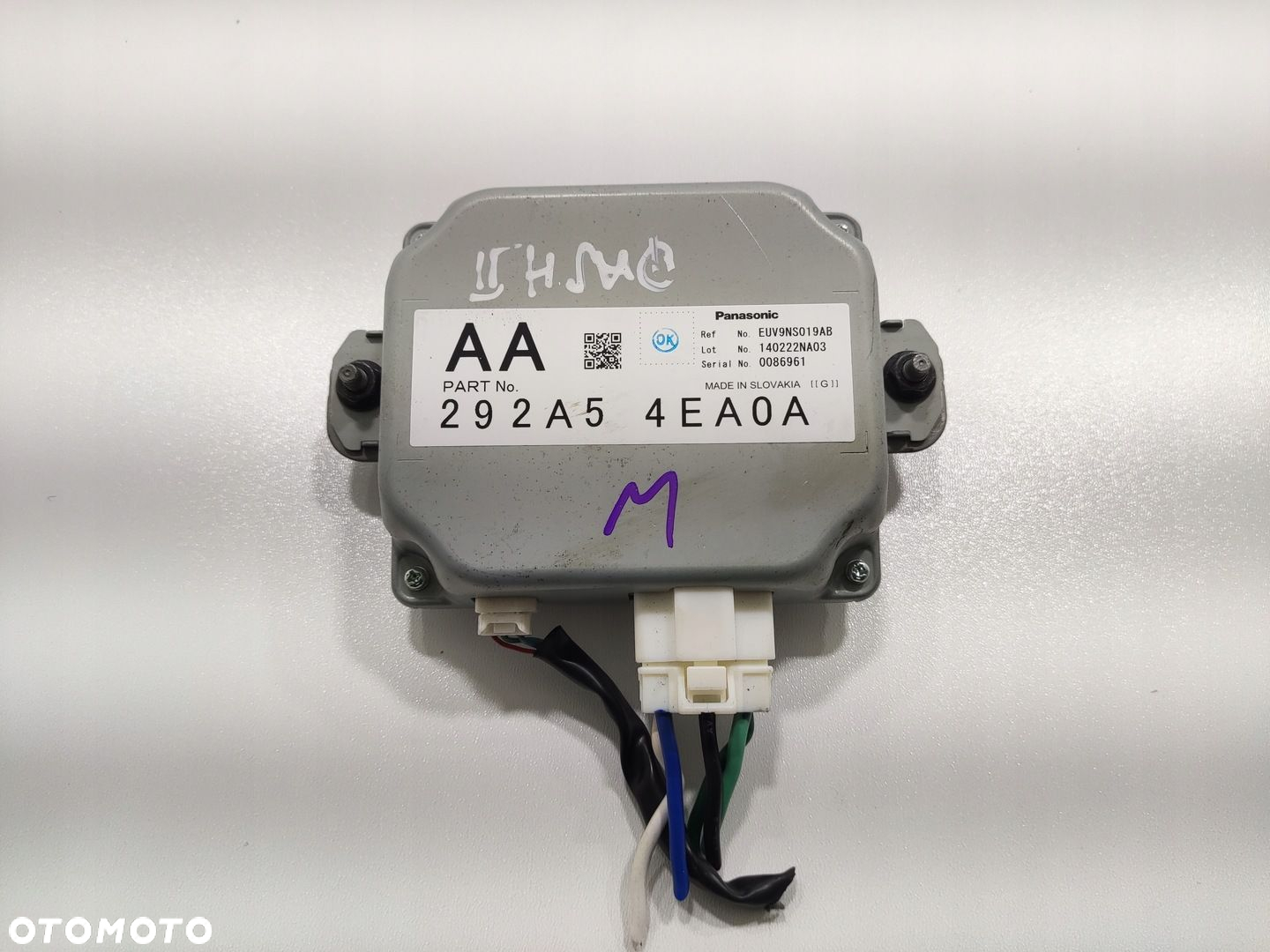 MODUŁ STEROWNIK KAMERY NISSAN QASHQAI II J11 2014-2016 292A5-4EA0A - 2