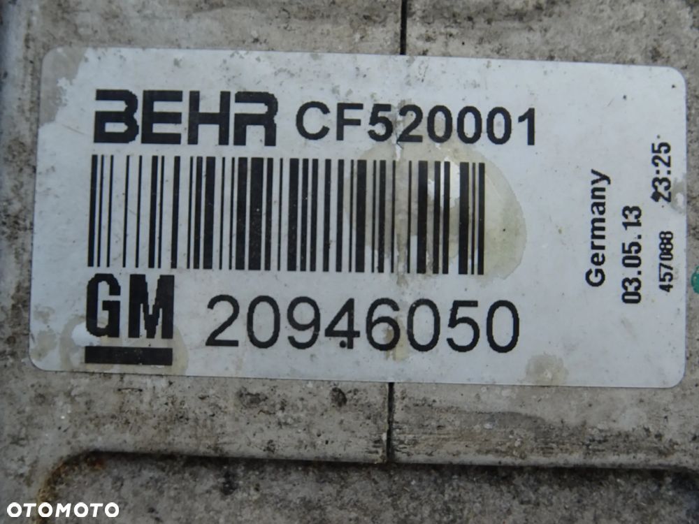 CHŁODNICA TURBO 2,0 CDTI A20DTR OPEL INSIGNIA ASTRA J ZAFIRA C - 4