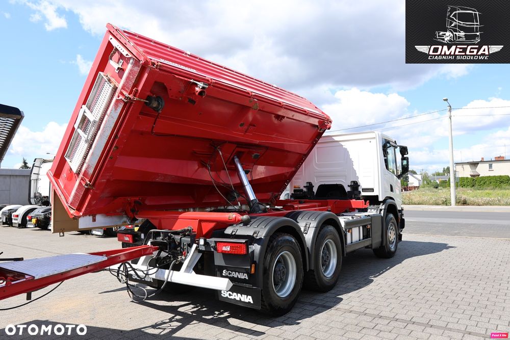 Scania P 450 XT / 6X4 /  WYWROTKA + PRZYCZEPA / ZESTAW / - 24