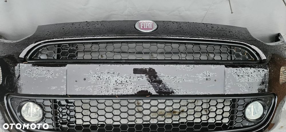 FIAT PUNTO EVO LIFT ZDERZAK PRZEDNI KOMPLETNY GRILL HALOGENY - 4