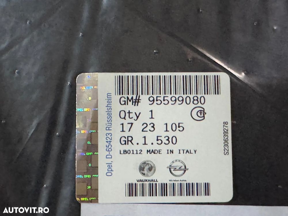 95599080 | Set Covor Mocheta OEM | Opel Combo - 2
