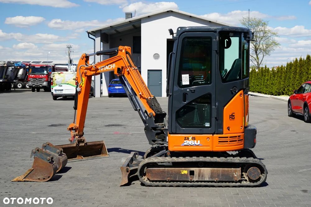 Hitachi ZX26U-6 CR / MINIKOPARKA / 2022 ROK / 1900 MTH / KOMPLET ŁYŻEK - 3