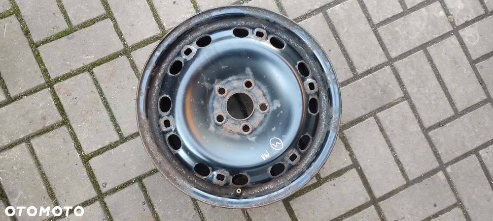 FELGI STALOWE 5X100 6Jx15 CALI ET43 VW POLO IBIZA 4 SZTUKI KOMPLET - 5
