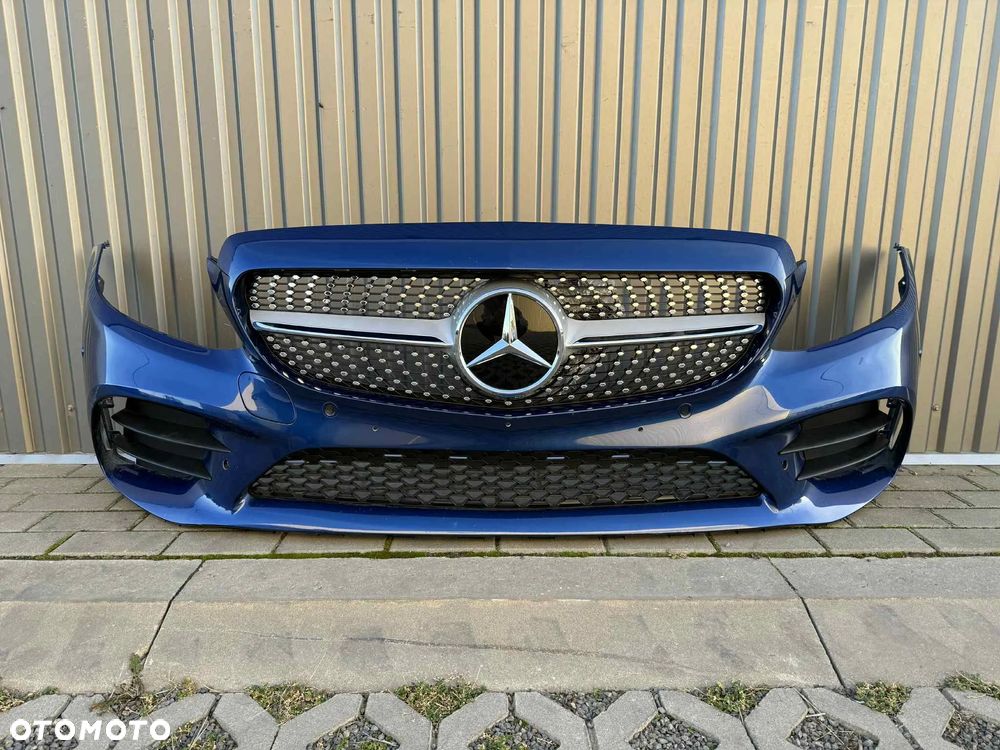 Mercedes Benz C-klasa W205 Lift AMG Zderzak przód przedni PDC komplet 18-21 - 1