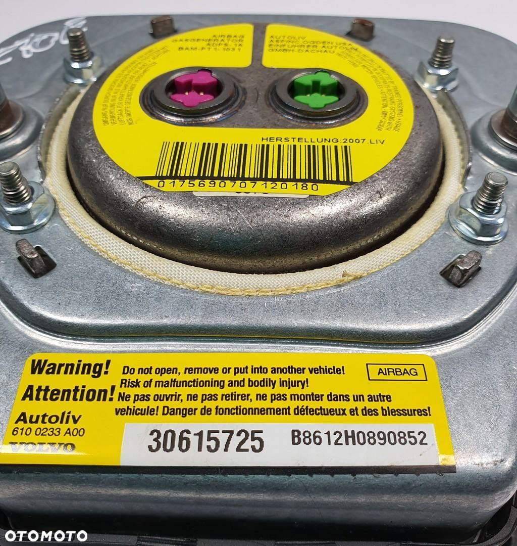 PODUSZKA AIRBAG AIR BAG KIEROWCY VOLVO C70 II 30615725 - 4